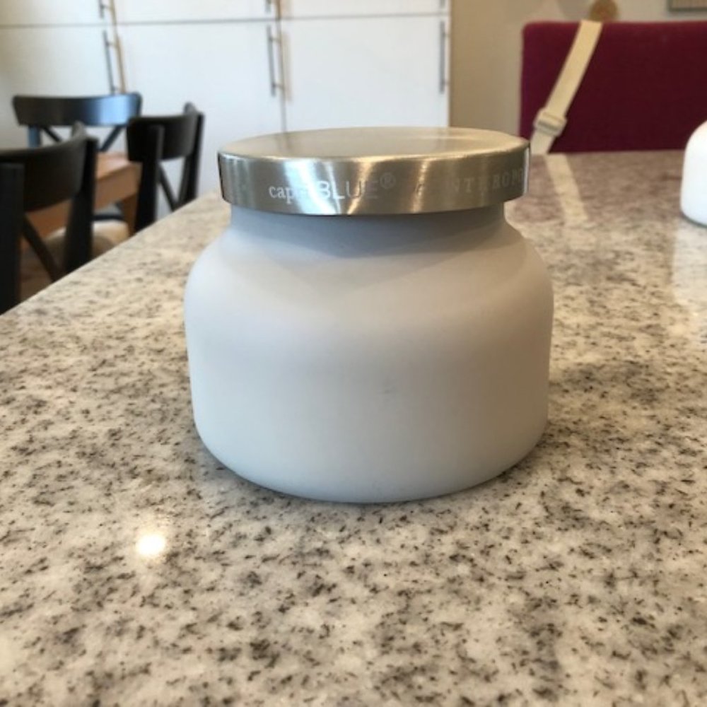 Capri Blue Volcano 19 oz. Candle, Matte Gray Glass